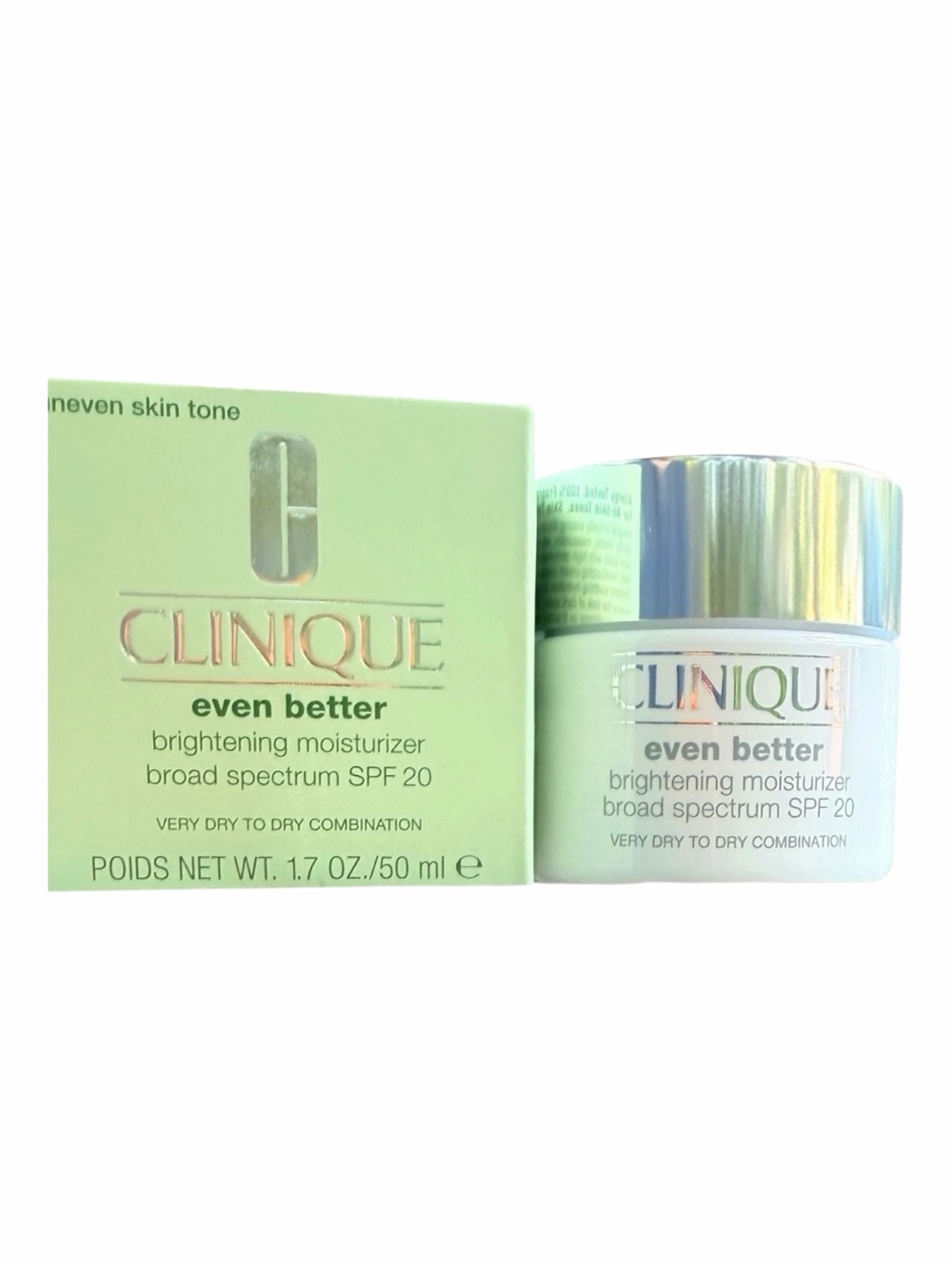 Clinique Even Better Brightening Moisturizer SPF 20 1.7 oz NIB